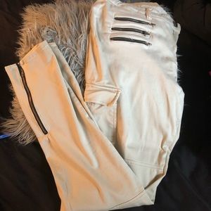 Cargo skinny jegging
